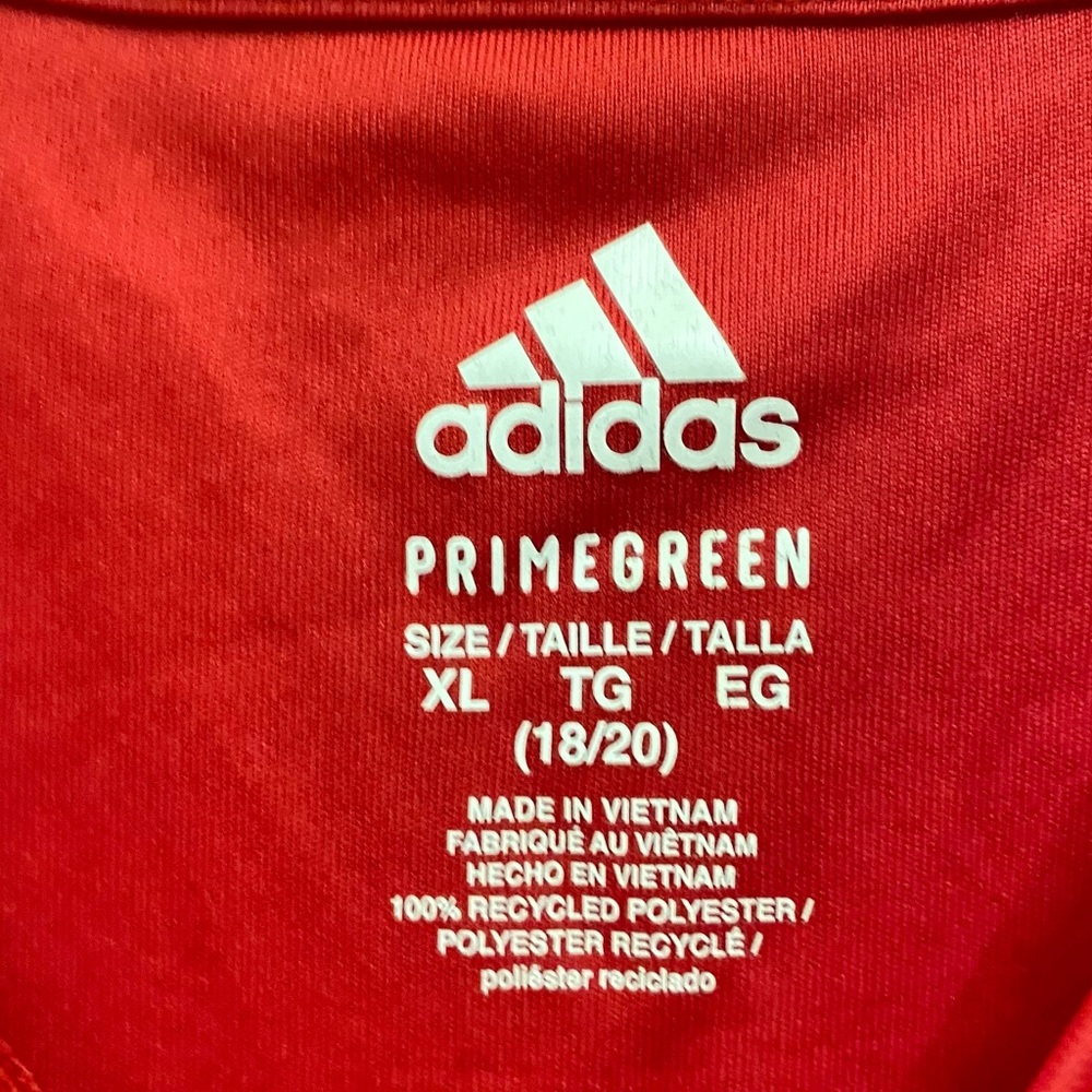 Adidas tee shirt.